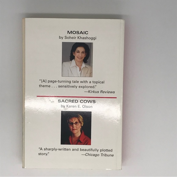 Reader’s Digest Large Print Book Select Editions : Mosaic & Sacred Cows - Picture 2 of 3